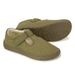 PAPUČE CHLAPECKÉ BAREFOOT  KIRBY KHAKI, PROTETIKA, ZELENÁ - DĚTSKÉ PŘEZŮVKY