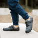 DĚTSKÉ BAREFOOT TENISKY CRAVE CATBOURNE GREY, ŠEDÁ - DĚTSKÉ TENISKY