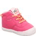 DÍVČÍ BAREFIT TENISKY FLUMMI PINK/ORANGE SUPERFIT 1-009666-5500 - RŮŽOVÁ - DĚTSKÉ PRVNÍ BOTIČKY