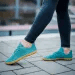 BAREFOOT DÁMSKÉ SPORTOVNÍ TENISKY GROUNDIES ACTIVE KNIT JADE, TYRKYSOVÁ - DÁMSKÁ OBUV