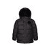 CHLAPČENSKÝ NYLONOVÝ KABÁT PUFFA, MINOTI, 11COAT 11, ČIERNY - DETSKÉ KABÁTY