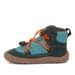 DĚTSKÉ CELOROČNÍ BAREFOOT BOTY TEX TRACK PETROLEUM FRODDO G3110257-5 - MODRÁ - DĚTSKÉ CELOROČNÍ BOTY
