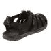 SANDÁLY CLEARWATER CNX W BLACK/BLACK, KEEN, 1020662, ČERNÁ - DÁMSKÁ OBUV