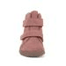 DÍVČÍ ZIMNÍ BAREFOOT BOTY ZERU TEX FURRY DARK PINK, FRODDO, G2110149-6, RŮŽOVÁ - DĚTSKÉ ZIMNÍ BOTY