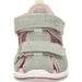 DÍVČÍ SANDÁLY BOOMERANG LIGHT GREEN/PINK SUPERFIT 1-000866-7500 SVĚTLE ZELENÁ - DĚTSKÉ SANDÁLY