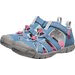 DÍVČÍ SANDÁLY SEACAMP II CNX CORONET  BLUE/HOT PINK, KEEN, 1028841/1028850 - LETNÍ BOTY