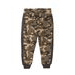 PANTALONI DE TRENING PENTRU BĂIEȚI DE CAMUFLAJ, MINOTI, REGELE 4, KAKI - TRENING