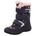 DÍVČÍ ZIMNÍ BOTY CRYSTAL BLUE/PINK GORE-TEX, SUPERFIT,1-009090-8020 - DĚTSKÉ ZIMNÍ BOTY
