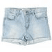 PANTALONI SCURȚI DIN DENIM CU ELASTIC PENTRU FETE, MINOTI, KG DSHORT 7, ALBASTRU - PANTALONI SCURTI