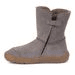 DĚTSKÉ ZIMNÍ BAREFOOT BOTY TEX SUEDE  GRAY, FRODDO, G3160238-3, ŠEDÁ - DĚTSKÉ ZIMNÍ BOTY