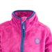 TRICOU PENTRU FETE CU GULER ÎNALT, PIDILIDI, PD1139-07, FUCSIA - PULOVERE PENTRU COPII