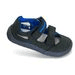 CHLAPECKÉ SANDÁLY BAREFOOT PADY DENIM, PROTETIKA, TMAVĚ MODRÁ - DĚTSKÉ SANDÁLY