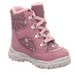 DÍVČÍ ZIMNÍ BOTY HUSKY1 PURPLE/PINK GORE-TEX, SUPERFIT,1-006046-8500 - DĚTSKÉ ZIMNÍ BOTY