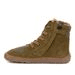 DĚTSKÉ ZIMNÍ BAREFOOT BOTY TEX WOOL GROW OLIVE, FRODDO, G3160234-3, OLIVOVÁ - DĚTSKÉ ZIMNÍ BOTY
