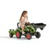 ŠLAPACÍ TRAKTOR CLAAS ARION S NAKLADAČOM A VLEČKOU, FALK, W011259 - ŠLAPADLÁ