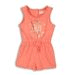 SALOPETĂ PENTRU FETE DIN BUMBAC, MINOTI, TG PLAYSUIT 1, ROZ - SALOPETE PENTRU BEBELUSI