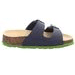 CHLAPECKÉ KORKOVÉ PANTOFLE FOOTBED, SUPERFIT, 0-800111-8200, ZELENÁ - PŘEZŮVKY