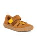 CHLAPECKÁ BAREFOOT SANDÁLY ELASTIC BROWN FRODDO G3150262-3 HNĚDÁ - DĚTSKÉ SANDÁLY