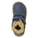CHLAPECKÉ ZIMNÍ BOTY BAREFOOT TARGO NAVY, PROTETIKA, MODRÁ - DĚTSKÉ ZIMNÍ BOTY