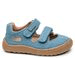 CHLAPČENSKÉ BAREFOOT SANDÁLE PROTETIKA TAFI JEANS MODRÉ - LETNÉ TOPÁNKY