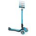 SCOOTER ELITE DELUXE LIGHTS SKY BLUE, GLOBBER, W020421 - DETSKÉ KOLOBEŽKY