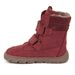 DÍVČÍ ZIMNÍ BAREFOOT BOTY ZERU TEX WINTER BORDAUX, FRODDO, G3160240-5, ČERVENÁ - DĚTSKÉ ZIMNÍ BOTY