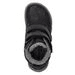 CHLAPECKÉ ZIMNÍ BAREFOOT BOTY DARYK BLACK, PRO-TEX, PROTETIKA, ČERNÁ - DĚTSKÉ ZIMNÍ BOTY