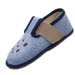 BAREFOOT CHLAPECKÉ PŘEZŮVKY PEGRES BF03 TEXTIL - MODRÁ - DĚTSKÉ PŘEZŮVKY
