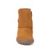 DĚTSKÉ ZIMNÍ BAREFOOT BOTY TEX SUEDE  COGNAC, FRODDO, G3160238-2, HNĚDÁ - DĚTSKÉ ZIMNÍ BOTY