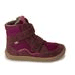 DÍVČÍ ZIMNÍ BAREFOOT BOTY TEX WINTER BORDEAUX, FRODDO, G3160233-7, ČERVENÁ - DĚTSKÉ ZIMNÍ BOTY