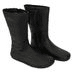 DÁMSKÉ BAREFOOT ZIMNÍ BOTY VIOLA DARK BLACK, PROTETIKA, TMAVĚ ČERNÁ - DÁMSKÁ OBUV