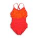 COSTUM DE BAIE PENTRU FETE DINTR-O PIESĂ, MINOTI, KG SWIMSUIT 11, ROȘU - COSTUME DE BAIE PENTRU COPII