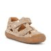 DÍVČÍ SANDÁLY OLLIE BEIGE FRODDO G2150186-9 BÉŽOVÁ - DĚTSKÉ SANDÁLY