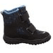 DĚTSKÉ ZIMNÍ BOTY HUSKY BLACK/BLUE GORETEX, SUPERFIT, 1-006080-0010, MODRÁ - DĚTSKÉ ZIMNÍ BOTY