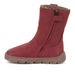 DÍVČÍ ZIMNÍ BAREFOOT KOZAČKY ZERU TEX BOOT BORDEAUX, FRODDO, G3160242-4, ČERVENÁ - DĚTSKÉ ZIMNÍ BOTY