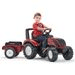 VALTRA S4 PEDÁLOS TRAKTOR MELLÉKVÁGÁNYOKKAL, FALK, W011265 - GYERMEKJÁRMŰVEK