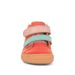 DÍVČÍ BAREFOOT TENISKY FIRST STEP CORAL FRODDO G2130342-21 ČERVENÁ - DĚTSKÉ TENISKY