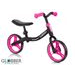 BICICLETĂ FĂRĂ PEDALE GO BIKE - NEGRU / ROZ NEON, GLOBBER, W012657 - BOUNCERE