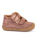 DÍVČÍ KOTNÍKOVÁ OBUV OLLIE S PINK GOLD, FRODDO, G2130328-15, ZLATÁ - DĚTSKÉ CELOROČNÍ BOTY