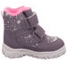 DÍVČÍ ZIMNÍ BOTY HUSKY1 PURPLE/PINK GORE-TEX, SUPERFIT,1-006045-8500 - DĚTSKÉ ZIMNÍ BOTY