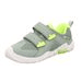 DĚTSKÉ CELOROČNÍ BOTY BAREFIT TRACE, SUPERFIT, 1-006031-7500, ZELENÁ - DĚTSKÉ TENISKY