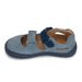 CHLAPECKÉ SANDÁLY BAREFOOT PADY JEANS, PROTETIKA, SVĚTLE MODRÁ - DĚTSKÉ SANDÁLY
