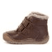 DĚTSKÉ ZIMNÍ BOTY FLEXIBLE PAIX UP WINTER DARK BROWN, FRODDO, G2110143-4, TMAVĚ HNĚDÁ - DĚTSKÉ ZIMNÍ BOTY