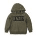 HANORAC BĂIEȚI, MINOTI, KB FLEECE HOODY 9, KAKI - PULOVERE PENTRU COPII