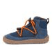 CHLAPECKÉ CELOROČNÍ BAREFOOT BOTY TEX TRACK DENIM FRODDO G3110257-1 - SVĚTLE MODRÁ - DĚTSKÉ CELOROČNÍ BOTY