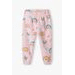 PIJAMA DIN FLEECE PENTRU FETE, MINOTI, 16PJ 11, ROZ - PIJAMALE