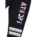 PANTALONI DE TRENING PENTRU BĂIEȚI, MINOTI, 7BFJOG 5, NEGRU - TRENING