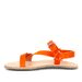 DIEVČENSKÉ BAREFOOT SANDÁLE FLEXY STRAPS ORANGE FRODDO G3150284-5 ORANGE - LETNÉ TOPÁNKY