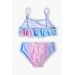 COSTUM DE BAIE DIN DOUĂ PIESE PENTRU FETE, MINOTI, 14SWIM 22, FATĂ - COSTUME DE BAIE PENTRU COPII