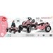 TRACTOR CU PEDALE FALK 1058AB PINK COUNTRY STAR CU REMORCĂ - ROZ, FALK, W014094 - VEHICULE COPII